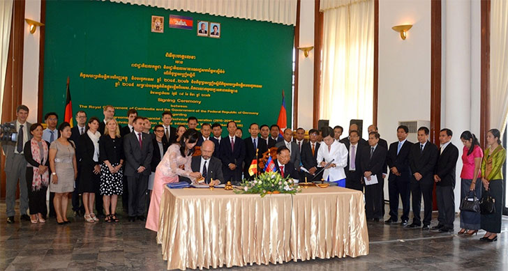 ADW Cambodia - Germany and Cambodia sign agreements worth 41.45 million Euro ADW Cambodia - Germany and Cambodia sign agreements worth 41.45 million Euro