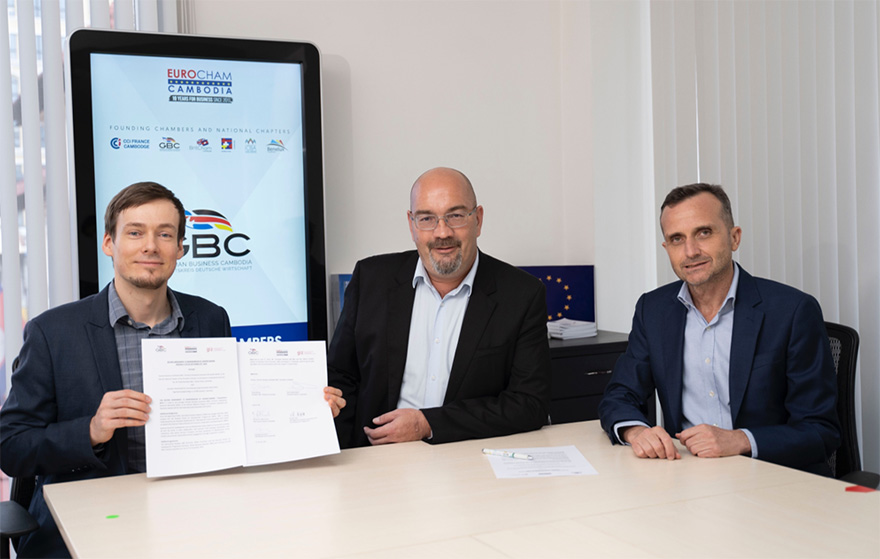 New MoU signed between GBC, EuroCham, and GIZ