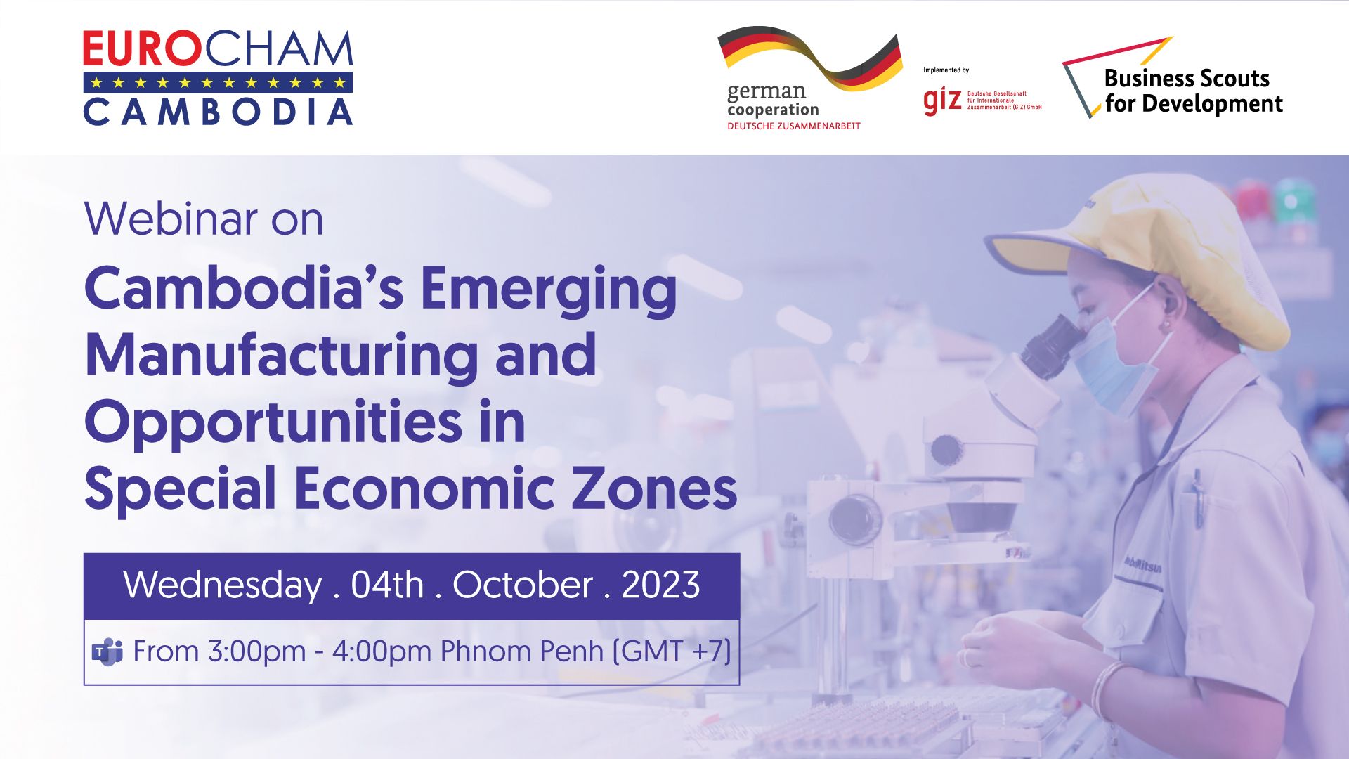 Webinar Invitation: Cambodia’s Emerging Manufacturing and Opportunities ...